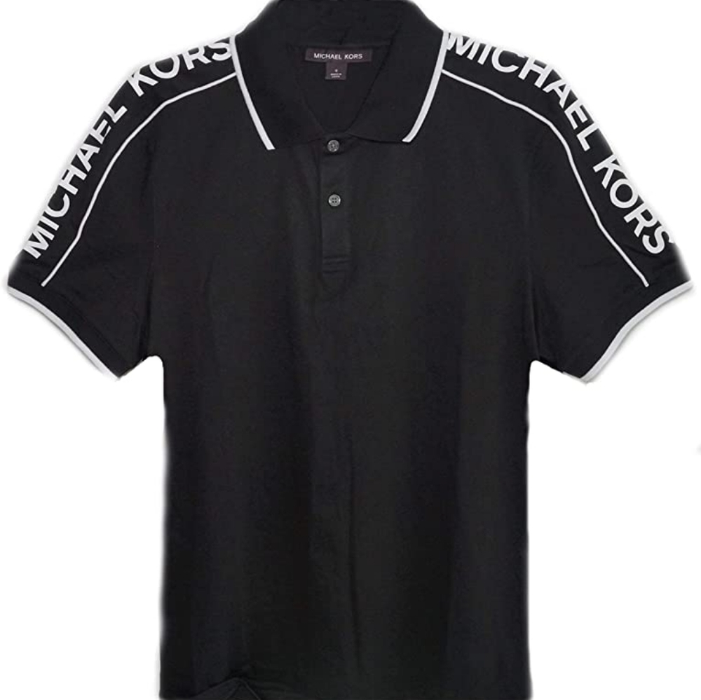 Michael Kors Black Polo T Shirt